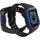 Hurtel Protect Strap Band opaska z etui do Watch 7 / 6 / 5 / 4 / 3 / 2 / SE (45 / 44 / 42mm) obudowa pancerny pokrowiec na zegarek czarny 9537661 5907769311840
