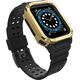 Hurtel Protect Strap Band opaska z etui do Watch 7 / 6 / 5 / 4 / 3 / 2 / SE (45 / 44 / 42mm) obudowa pancerny pokrowiec na zegarek czarny 9537662 5907769311833