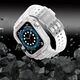 Hurtel Protect Strap Band opaska z etui do Watch 7 / 6 / 5 / 4 / 3 / 2 / SE (45 / 44 / 42mm) obudowa pancerny pokrowiec na zegarek biały 9537667 9145576231746