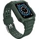 Hurtel Protect Strap Band opaska z etui do Watch 7 / 6 / 5 / 4 / 3 / 2 / SE (45 / 44 / 42mm) obudowa pancerny pokrowiec na zegarek zielony 9537670 9145576231784