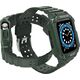 Hurtel Protect Strap Band opaska z etui do Watch 7 / 6 / 5 / 4 / 3 / 2 / SE (45 / 44 / 42mm) obudowa pancerny pokrowiec na zegarek zielony 9537670 9145576231784