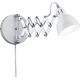 Kinkiet lampa ścienna Scissor 15 cm E14 stal 28W srebrna 9585335 4017807346534