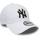 New Era Czapka New York Yankess 9FORTY League Biała 9586336 887493375408