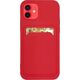 Hurtel Card Case silikonowe etui portfel z kieszonką na kartę dokumenty do Xiaomi Redmi Note 10 / Redmi Note 10S czerwony 9599290 9145576229675
