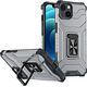 Hurtel Crystal Ring Case pancerne hybrydowe etui pokrowiec + magnetyczny uchwyt iPhone 12 mini czarny 9599381 9145576226155