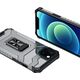 Hurtel Crystal Ring Case pancerne hybrydowe etui pokrowiec + magnetyczny uchwyt iPhone 12 mini czarny 9599381 9145576226155