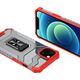 Hurtel Crystal Ring Case pancerne hybrydowe etui pokrowiec + magnetyczny uchwyt iPhone 12 mini czerwony 9599385 9145576226162