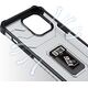 Hurtel Crystal Ring Case pancerne hybrydowe etui pokrowiec + magnetyczny uchwyt iPhone 12 Pro Max czarny 9599396 9145576226278
