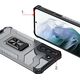 Hurtel Crystal Ring Case pancerne hybrydowe etui pokrowiec + magnetyczny uchwyt Samsung Galaxy S21+ 5G (S21 Plus 5G) niebieski 9599420 9145576226490