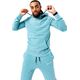 Justhype Justhype Acid Wash Hoody TWLR-137 Niebieskie L 9612465 5057896728902