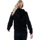 Justhype Justhype Drawstring Zip Hoodie HYPWOMHOOD001 Czarne 8 9612480 5057896551272