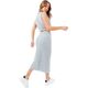 Justhype Justhype Sweat Midi Skirt Loungewear Set LABON007 szary 14 9612530 5057896728384