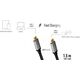 Kabel USB LogiLink USB-C - USB-C 1.5 m Czarno-srebrny (CUA0106)