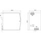 Mean Well Zasilacz impulsowy AC/DC na szynę DIN 480W 90-264VAC Uwyj 24VDC 20A PFC aktywne NDR-480-24 9643534 5902887089855