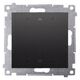 Kontakt-Simon Simon 54 GO Sterownik przyciskowy do obsługi rolet sterowany smartfonem WiFi 2x5A 230V (moduł) czarny mat DEZ1W.01/49 9643868 5902787875091