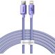 Kabel USB Baseus USB-C - Lightning 2 m Fioletowy (FD-2310-6932172602796) 9644771 6932172602796