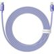 Kabel USB Baseus USB-C - Lightning 2 m Fioletowy (FD-2310-6932172602796) 9644771 6932172602796
