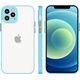 Hurtel Milky Case silikonowe elastyczne półprzezroczyste etui do Samsung Galaxy A22 4G niebieski 9652025 9145576223307