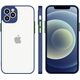 Hurtel Milky Case silikonowe elastyczne półprzezroczyste etui do Samsung Galaxy A72 4G granatowy 9652064 9145576223130