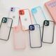 Hurtel Milky Case silikonowe elastyczne półprzezroczyste etui do Samsung Galaxy S21+ 5G (S21 Plus 5G) ciemnozielony 9652087 9145576222553
