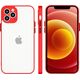 Hurtel Milky Case silikonowe elastyczne półprzezroczyste etui do Xiaomi Redmi 10X 4G / Xiaomi Redmi Note 9 czerwony 9652100 9145576222812