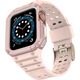 Dux Ducis Protect Strap Band opaska z etui do Watch 7 / 6 / 5 / 4 / 3 / 2 / SE (45 / 44 / 42mm) obudowa pancerny pokrowiec na zegarek różowy 9652314 9145576231760