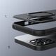 Nillkin Nillkin Super Frosted Shield wzmocnione etui pokrowiec + podstawka iPhone 13 Pro Max niebieski 9652324 6902048222984