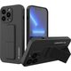 Wozinsky Wozinsky Kickstand Case elastyczne silikonowe etui z podstawką iPhone 13 mini czarny 9652343 9145576234242