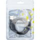 Kabel USB Wozinsky USB-A - microUSB 1 m Czarny (5907769301148) 9656053 5907769301148