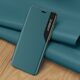 Hurtel Eco Leather View Case elegancki futerał etui z klapką i funkcją podstawki iPhone 13 Pro Max niebieski 9676255 9145576231067
