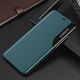Hurtel Eco Leather View Case elegancki futerał etui z klapką i funkcją podstawki iPhone 13 Pro zielony 9676263 9145576231135