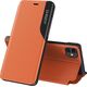 Hurtel Eco Leather View Case elegancki futerał etui z klapką i funkcją podstawki iPhone 13 mini pomarańczowy 9676271 9145576231265