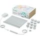 Nanoleaf Nanoleaf Lines Starter Kit - listwy świetlne (9 sztuk, 1 kontroler) 9684540 4897105330042