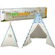 LeanToys Domek Namiot Dla Dzieci Tipi Indiański Chmurki Wodoodporny Ogród 9689836 5904204755290