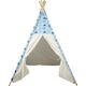 LeanToys Domek Namiot Dla Dzieci Tipi Indiański Chmurki Wodoodporny Ogród 9689836 5904204755290