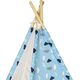 LeanToys Domek Namiot Dla Dzieci Tipi Indiański Chmurki Wodoodporny Ogród 9689836 5904204755290