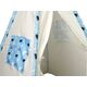 LeanToys Domek Namiot Dla Dzieci Tipi Indiański Chmurki Wodoodporny Ogród 9689836 5904204755290