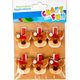 Craft with Fun OZDOBA BN KLAMERKI RENIFER 6SZT CF PBH 12/144 9700012 5908275191933