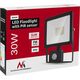 Naświetlacz Maclean Naświetlacz LED z czujnikiem ruchu, slim 30W, 2400lm, barwa ciepła biała (3000K), IP44 9707377 5902211120834