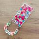 Hurtel Color Chain Case żelowe elastyczne etui z łańcuchem łańcuszkiem zawieszką do Samsung Galaxy A32 4G wielokolorowy (2) 9736598 9145576224779