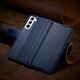 Hurtel Magnet Case elegancki futerał etui pokrowiec z klapką i funkcją podstawki Samsung Galaxy S22+ (S22 Plus) niebieski 9738613 9145576241899