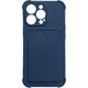 Hurtel Card Armor Case etui pokrowiec do Xiaomi Redmi 10X 4G / Xiaomi Redmi Note 9 portfel na kartę silikonowe pancerne etui Air Bag granatowy 9738728 9145576236093