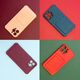 Hurtel Card Armor Case etui pokrowiec do Samsung Galaxy A32 4G portfel na kartę silikonowe pancerne etui Air Bag czerwony 9738735 9145576236598