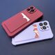 Hurtel Card Armor Case etui pokrowiec do Samsung Galaxy A22 4G portfel na kartę silikonowe pancerne etui Air Bag zielony 9738753 9145576236734