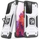 Wozinsky Wozinsky Ring Armor pancerne hybrydowe etui pokrowiec + magnetyczny uchwyt Samsung Galaxy S22 Ultra srebrny 9738790 9145576239780
