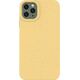 Hurtel Eco Case etui do iPhone 11 Pro Max silikonowy pokrowiec obudowa do telefonu żółty 9738814 9145576233399