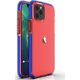 Hurtel Spring Case pokrowiec żelowe etui z kolorową ramką do iPhone 13 mini ciemnoniebieski 9738912 9145576232835