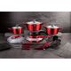 Berlinger Haus ZESTAW GARNKÓW 22 ELE. BERLINGER HAUS METALLIC BURGUNDY BH-7180 9754461 5999108428371