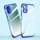 Hurtel Clear Color case żelowy pokrowiec etui z metaliczną ramką Xiaomi Redmi Note 10 5G / Poco M3 Pro czarny 9791521 9145576232378