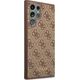Guess Etui Guess GUHCS22LG4GFBR Samsung Galaxy S22 Ultra brązowy/brown hard case 4G Metal Gold Logo 9857025 3666339042738